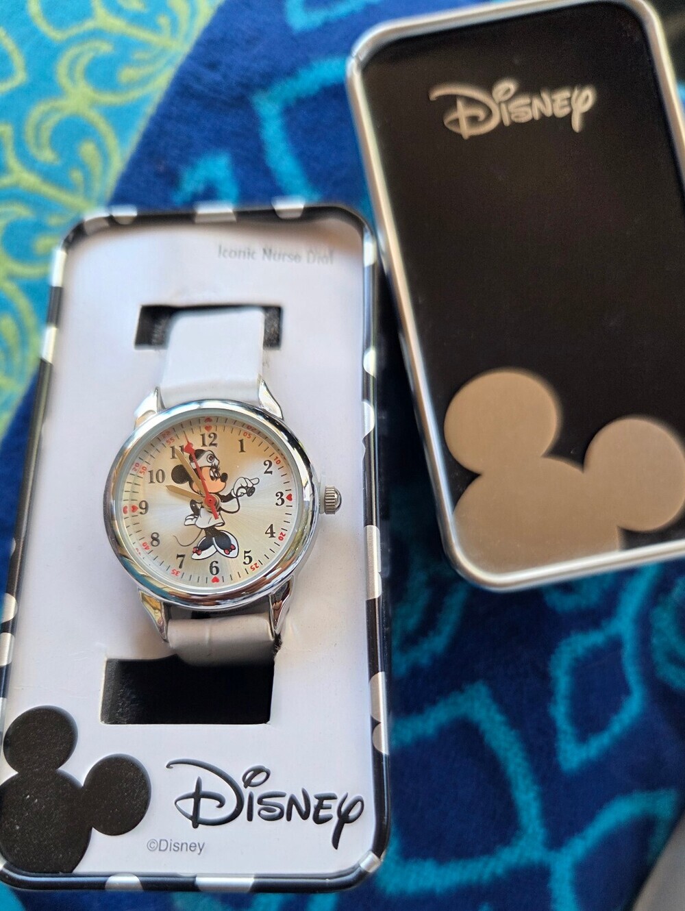 Disney Minnie Mouse Nurse Watch in White